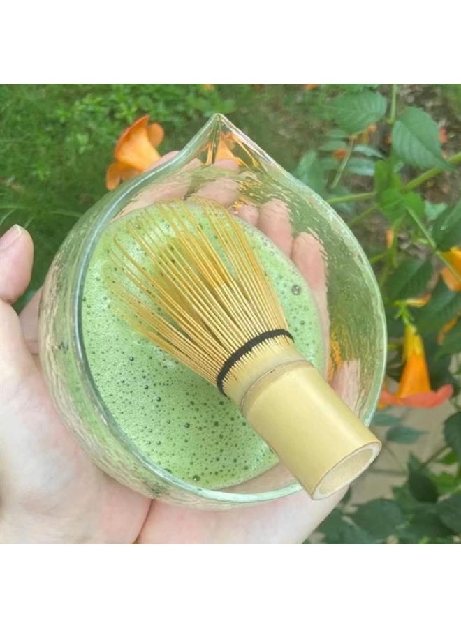 Handcrafted Golden Bamboo Matcha Whisk, Traditional Japanese Chasen Matcha Stirrer -Bamboo Whisk Made from Durable and Sustainable Organic Bamboo - Image 5